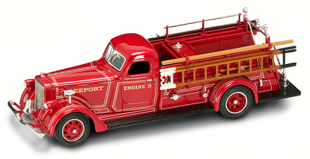 Модель пожарного автомобиля Америкэн Лафрэнс B-550RC, образца 1939 года, масштаб 1/43 